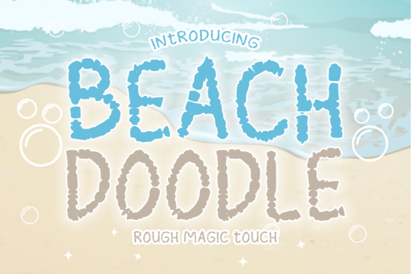 Beach Doodle: The Hand-Drawn Display Font for Coastal Branding