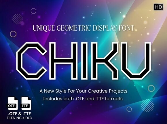 Chiku Display Typeface Review for Modern Branding