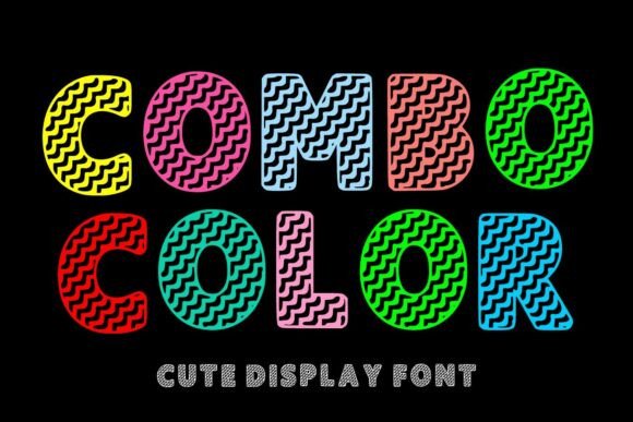 Combo Color Typeface Review: A Vibrant Display Font for Bold Branding