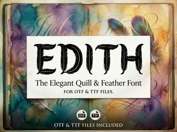 Edith: The Premium Display Font for Scroll-Stopping Visuals