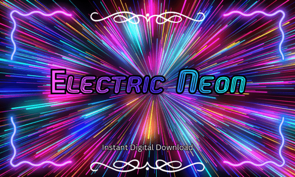 Electric Neon Typeface Review