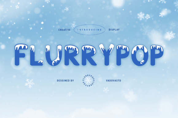 Flurrypop: The Vibrant Display Font for Playful Branding