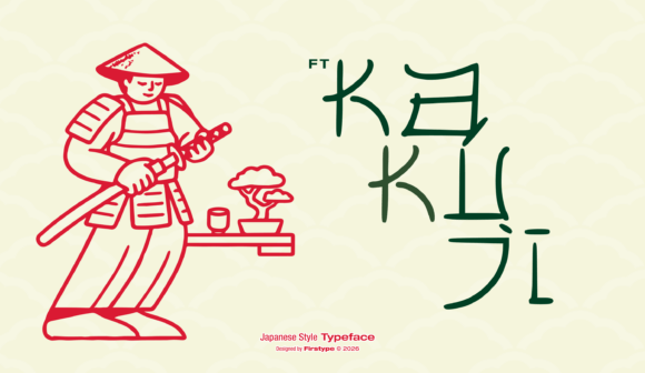 Ft Kakuji: A Bold Display Typeface for High-Impact Branding