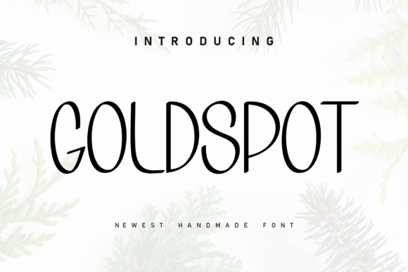 Goldspot Handwritten Font for Cozy Branding