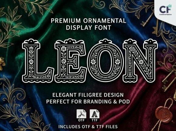 Leon Display Font: Elevate Your Brand Identity
