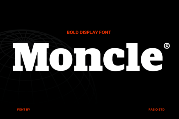 Moncle: A Bold Display Serif for Editorial Impact