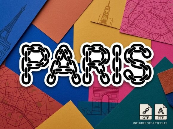 Paris Display Font: Elevate Handmade Product Branding