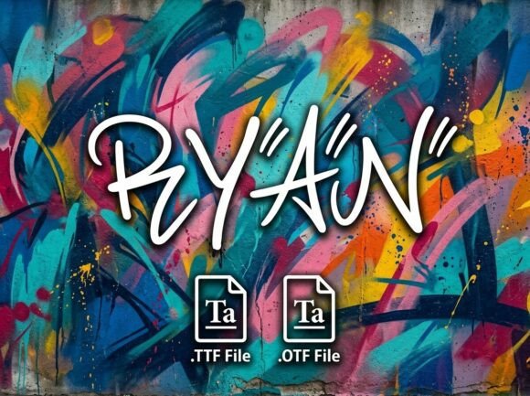 Ryan: The Urban Display Font for Bold Small Business Branding