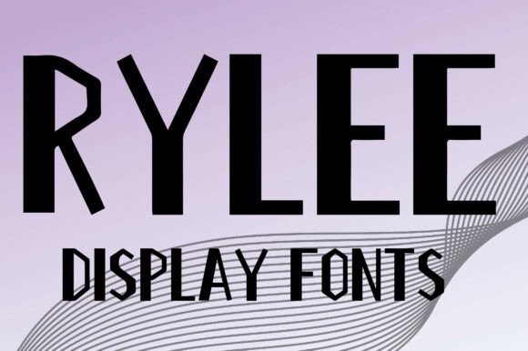 Rylee Display Font for Modern Editorial Design