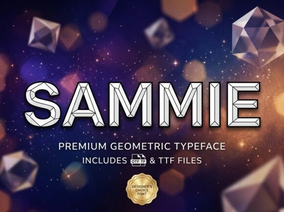 Sammie: The Stunning Decorative Display Font for Handmade Brands