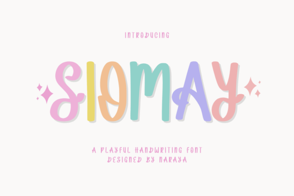 Siomay Handwriting Display Font for Creative Branding