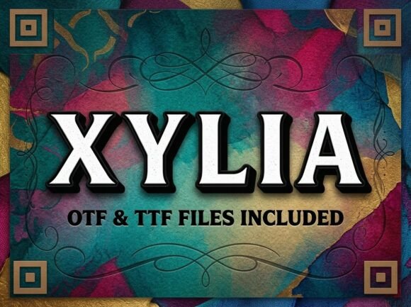 Xylia Display Font Review for Premium Brand Campaigns